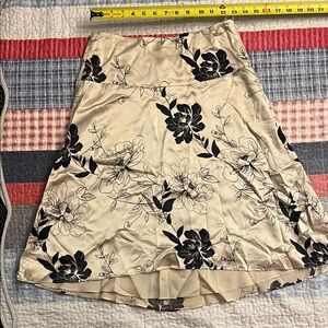 Floral A-Line Skirt